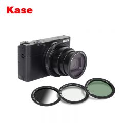 Kase卡色RX100 M7磁吸滤镜适用于索尼黑卡M6 M7 ZV-1理光